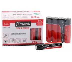 Olympia AAA LR03 4 ks / 1.5V / alkalická