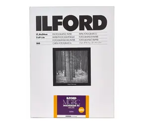 Ilford MG RC DL 25M (17.8 x 24 cm) / 100 listů / černobílý fotografický papír / saténový