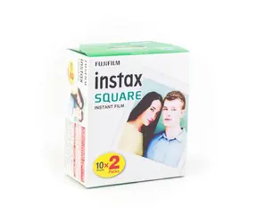 Fujifilm Instax Square Film bílý rámeček 2x10 ks / Instantní film / 86 x 72 mm / lesklý