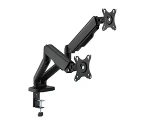 Brateck LDT46-C024E / Držák monitoru / dvě ramena / nosnost 2x 9 kg / VESA 75 & 100