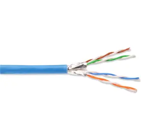 Digitus CAT 6A U-FTP Kabel 4x2 drát AWG23 LSOH 305m modrá