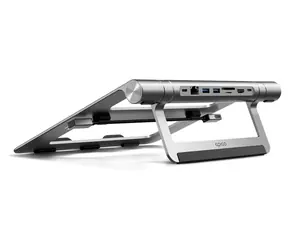 Epico USB-C HUB Multiport 8v1 šedá / 1x HDMI / 1x RJ45 / 2x USB-A / 2x USB-C / SD 