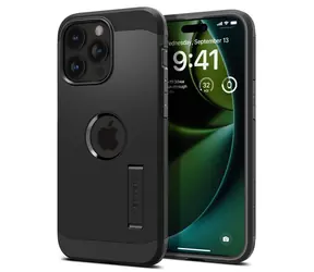 Spigen Tough Armor MagSafe ochranný kryt pro Apple iPhone 15 Pro Max black 