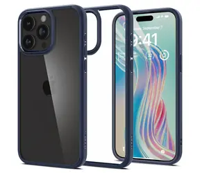 Spigen Ultra Hybrid ochranný kryt pro Apple iPhone 15 Pro navy blue 