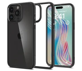 Spigen Ultra Hybrid ochranný kryt pro Apple iPhone 15 Pro matte black 