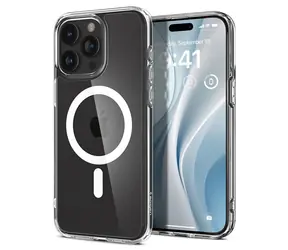Spigen Ultra Hybrid MagSafe ochranný kryt pro Apple iPhone 15 Pro white 
