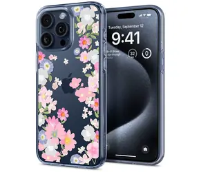 Spigen Liquid Crystal ochranný kryt pro Apple iPhone 15 Pro blossom 