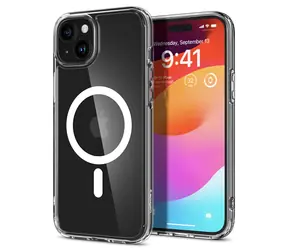 Spigen Ultra Hybrid MagSafe ochranný kryt pro Apple iPhone 15 Plus white 