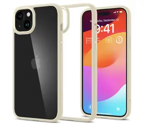Spigen Ultra Hybrid ochranný kryt pro Apple iPhone 15 Plus sand beige 