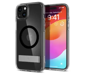 Spigen Ultra Hybrid S MagSafe ochranný kryt pro Apple iPhone 15 Plus black 