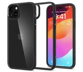 Spigen Ultra Hybrid ochranný kryt pro Apple iPhone 15 matte black 