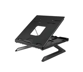 LogiLink AA0133 černá / Stojan pro notebook / do 16" / držák na smartphone