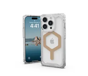 UAG Plyo MagSafe ochranný kryt pro Apple iPhone 15 Pro ice/gold 