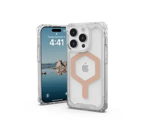 UAG Plyo MagSafe ochranný kryt pro Apple iPhone 15 Pro ice/rose gold 