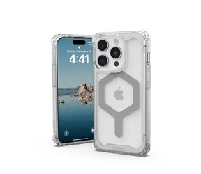 UAG Plyo MagSafe ochranný kryt pro Apple iPhone 15 Pro ice/silver 