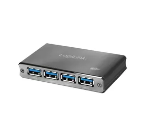 LogiLink UA0282 černá / USB Hub / 4x USB 3.0