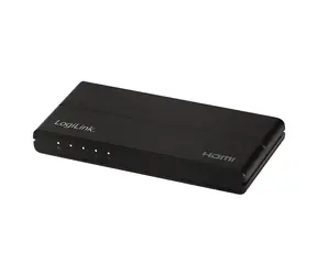 LogiLink HD0037 černá / HDMI rozbočovač / 1x vstup / 4x výstup / HDMI 2.0
