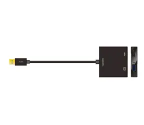 LogiLink UA0234 USB 3.0 (M) - VGA & HDMI (M) adaptér černá