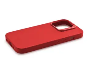 CellularLine Sensation Plus Ochranný siikonový kryt  pro Apple iPhone 15 červená