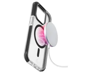 CellularLine Tetra Force Strong Guard Mag Ochranný kryt s podporou Magsafe pro Apple iPhone 15 čirá