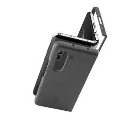 CellularLine Fit Duo Ochranný kryt pro Samsung Galaxy Z Fold5 černá / PU kůže