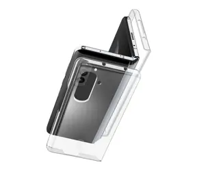 CellularLine Clear Duo Zadní kryt s ochranným rámečkem Samsung Galaxy Z Fold5 čirá