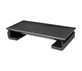 LogiLink BP0141 černá / Podstavec pro monitor / USB hub / do 25 kg