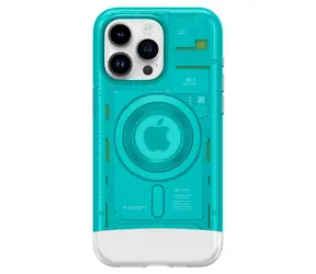 Spigen Classic C1 MagSafe ochranný kryt pro Apple iPhone 15 Pro bondi blue 