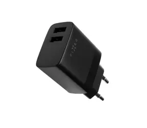 FIXED Smart Rapid Charge Síťová nabíječka s 2x USB výstupem (FIXC17N-2U-BK) černá / 17W 