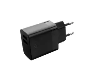 FIXED Smart Rapid Charge Síťová nabíječka s 2x USB výstupem (FIXC17N-2UM-BK) černá / 17W 