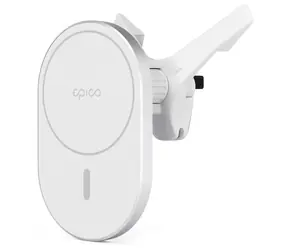 Epico Eclipse Bezdrátová nabíjecí podložka do auta s Magsafe stříbrná / 15W / Magsafe