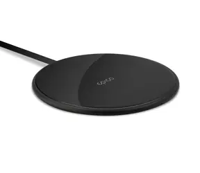 Epico Ultra Slim Pad Bezdrátová nabíjecí podložka se zabudovaným kabelem černá