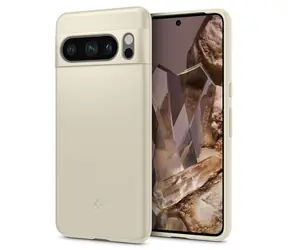 Spigen Thin Fit ochranný kryt pro Google Pixel 8 Pro béžová 