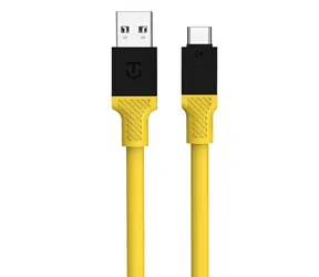 Tactical Fat Man Cable USB-A/USB-C 1m žlutá