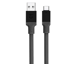 Tactical Fat Man Cable USB-A/USB-C 1m šedá