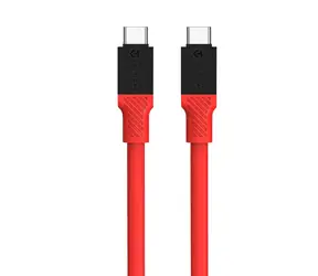 Tactical Fat Man Cable USB-C/USB-C 1m červená