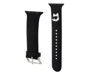 Karl Lagerfeld Choupette Head NFT Řemínek pro Apple Watch 42/44/45/49 černá