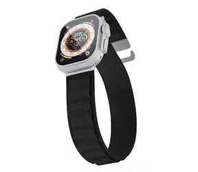 Epico Alpine Nylonový řemínek pro Apple Watch 42/44/45/49mm černá