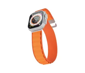 Epico Alpine Nylonový řemínek pro Apple Watch 42/44/45/49mm oranžová
