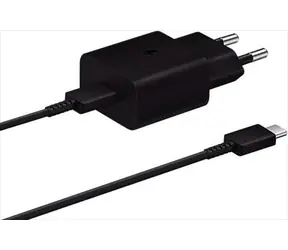SAMSUNG EP-T2510 černá / USB-C nabíječka / rychlé nabíjení / 25W / 1m