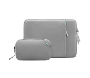 tomtoc Sleeve Kit pouzdro pro MacBook Pro 14" šedá
