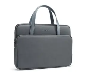 tomtoc Premium Briefcase brašna pro MacBook Pro (2021) 14" šedá