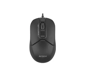 A4tech FM12ST černá / Kancelářská optická myš / 1200 DPI / 3tl. + kolečko / USB / 1.5 m