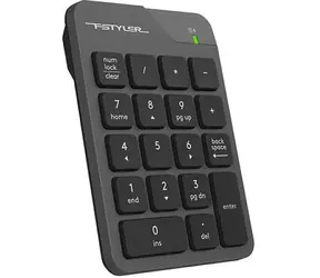 A4tech FSTYLER FGK21-C šedá / bezdrátová numerická klávesnice / 18 kláves / 2.4 GHz / USB-C