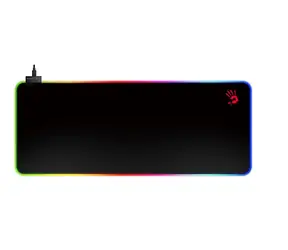 A4tech BLOODY MP-75N černá / Herní podložka pod myš a klávesnici / RGB / Rozměry 750 x 300 x 4 mm