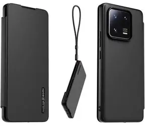 Xiaomi Made for Xiaomi Book pouzdro typu kniha s poutkem pro Xiaomi Redmi 12 4G & 5G černá 