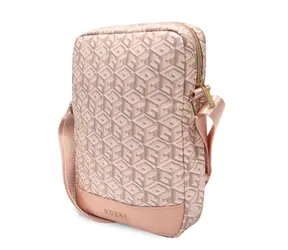 GUESS PU G Cube Tablet Bag 10" růžová