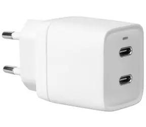 AVACOM HomePRO 2 Síťová dualní USB-C nabíječka s Power Delivery 40W / 2x USB-C (F)