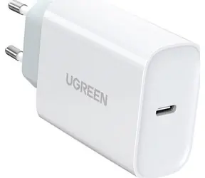 UGREEN Rychlonabijecí adaptér bílá / USB-C / 30W / PD3.0 / QC4.0