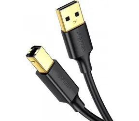 UGREEN Kabel USB-A (M) - USB-B (M) 5m černá